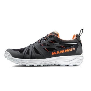 Mammut Trail-Laufschuhe Saentis Low GTX (wasserdicht) schwarz/orange Herren